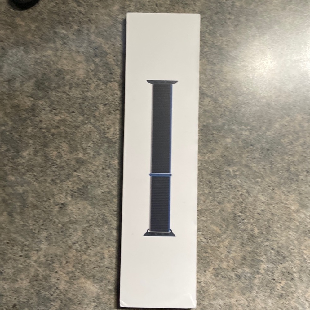 Authentic Apple Watch Band 44mm Charcoal Sport Loop